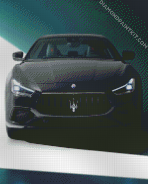 Black Maserati Diamond Paintings