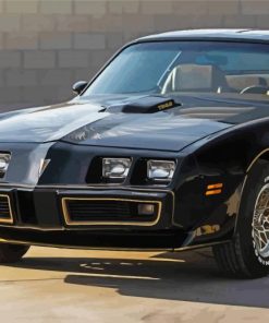 Black Trans Am Car Diamond Paintings