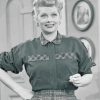 Black And White Lucille Ball Diamond Paintings