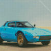 Blue Lancia Diamond Paintings