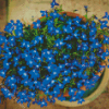 Blue Lobelia Diamond Paintings