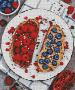 Breakfast Toasts Diamond Paintings