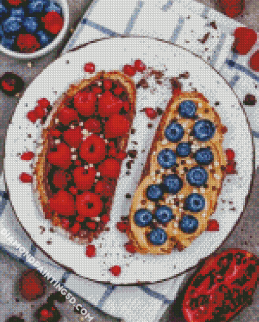 Breakfast Toasts Diamond Paintings