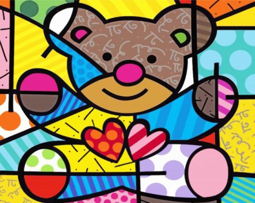 Britto Hearts Beats Diamond Paintings