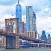 Brooklyn Bridge And Trade Center Diamond Paintings