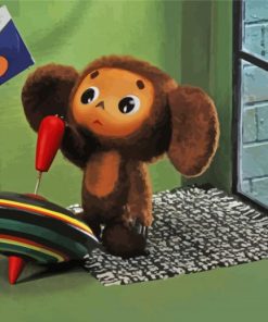 Cheburashka Character Diamond Paintings