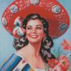 Cool Beautiful Mexican Lady Diamond Paintings