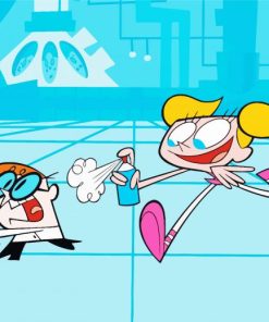 Dexters Laboratory Characters Diamond Paintings