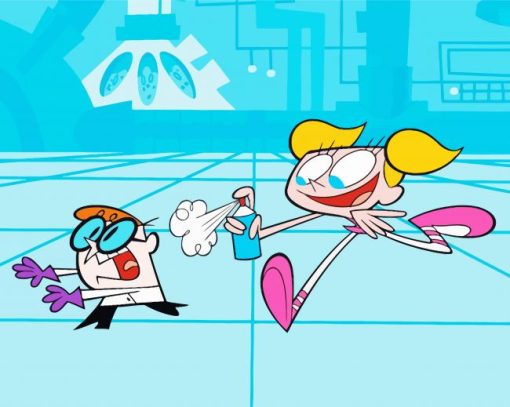 Dexters Laboratory Characters Diamond Paintings