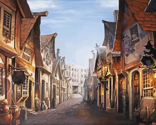 Diagon Alley Diamond Paintings