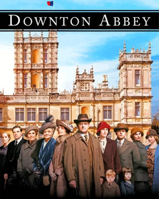 Downton Abbey Poster Diamond Paintings