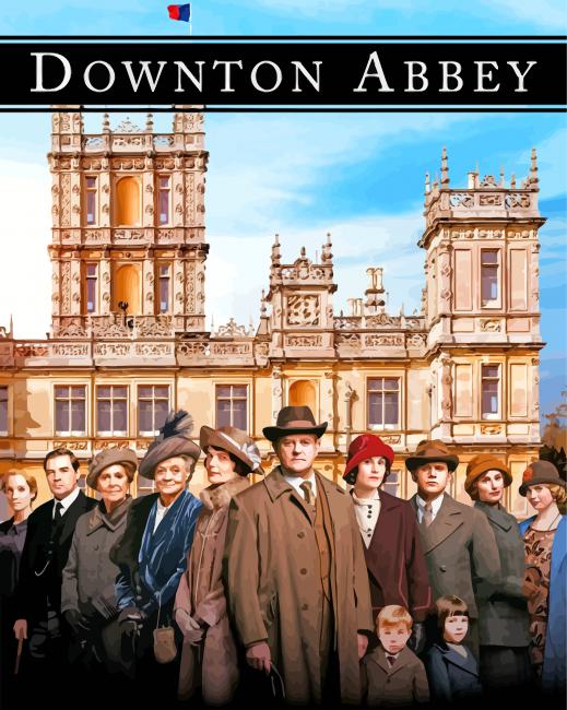 Downton Abbey Poster Diamond Paintings