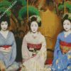 Geisha Japanese Ladies Diamond Paintings