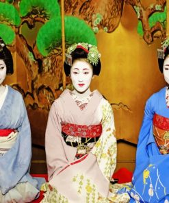 Geisha Japanese Ladies Diamond Paintings