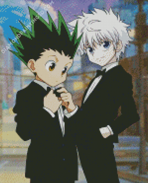 Gon Killua Hunter X Hunter Anime Diamond Paintings