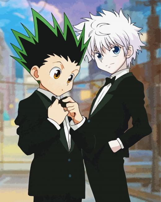 Gon Killua Hunter X Hunter Anime Diamond Paintings