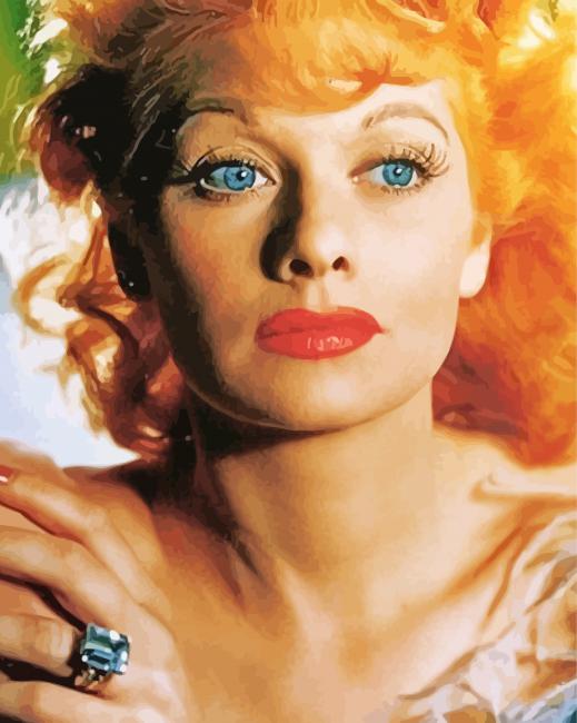 Gorgeous Lucille Ball Diamond Paintings