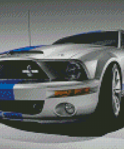 Grey Ford Shelby Diamond Paintings