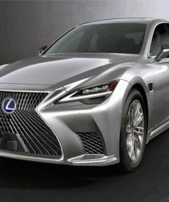 Grey Lexus Car Diamond Paintings