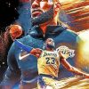 Lakers Lebron James Diamond Paintings