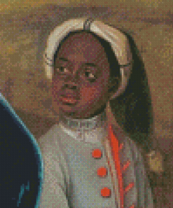 Little Girl Black Slave Diamond Paintings