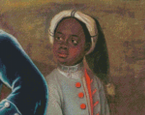 Little Girl Black Slave Diamond Paintings