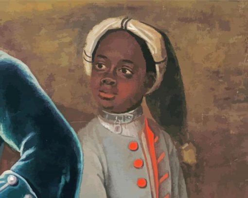 Little Girl Black Slave Diamond Paintings