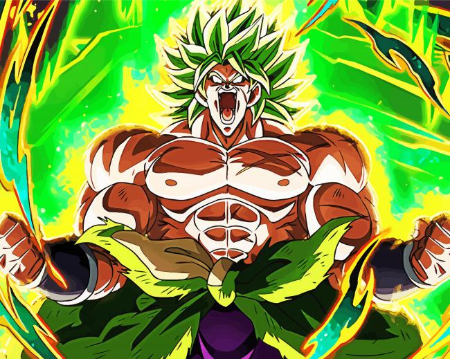 Mad Broly Diamond Paintings