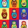 Nesting Doll Illustration Diamond Paintings