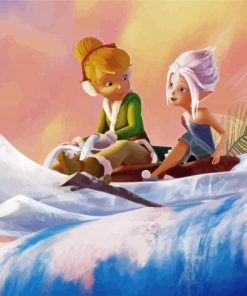 Periwinkle And Tinkerbell Cartoons Diamond Paintings