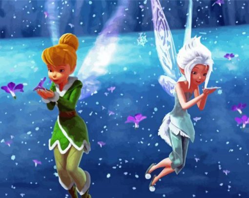 Periwinkle And Tinkerbell Disney Fairies Diamond Paintings