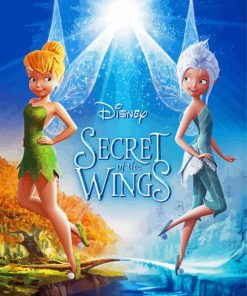 Periwinkle And Tinkerbell Cartoons Diamond Paintings