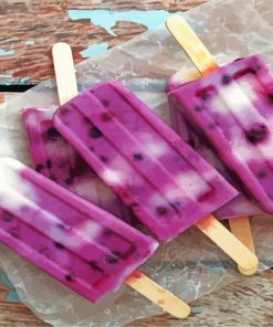 Purple Ice Lollipops Diamond Paintings