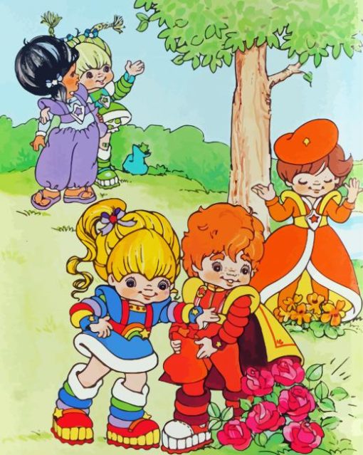 Rainbow Brite Cartoon Diamond Paintings