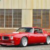 Red Trans Am Car Diamond Paintings