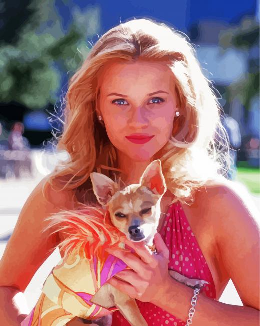 Reese Whitherspoon Legally Blonde Diamond Paintings