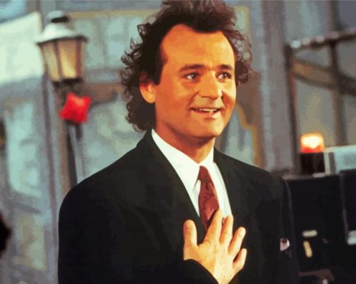 Bill Murray Scrooged Diamond Paintings