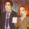 Scully And Mulder Art Diamond Paintings