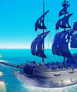 Sea Of Thieves Black Pearl Diamond Paintings