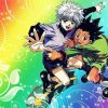 Skateboarding Gon Killua Diamond Paintings