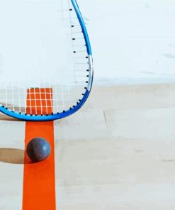 Squash Sport Ball Diamond Paintings