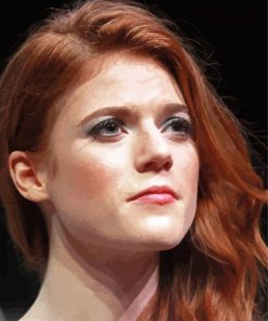 The Actress Rose Leslie Diamond Paintings