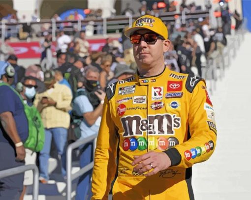 The American Race Driver Kyle Busch Diamond Paintings