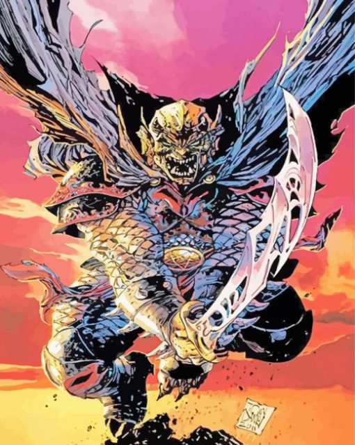 The Demon Etrigan Diamond Paintings