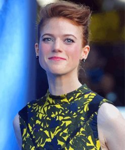 The Scottish Actress Rose Leslie Diamond Paintings