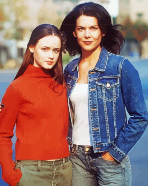 Vintage Gilmore Girls Diamond Paintings