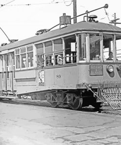 Vintage Streetcars Diamond Paintings