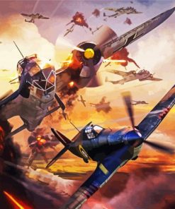 War Thunder Game Diamond Paintings