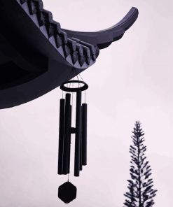 Wind Chime Silhouette Diamond Paintings