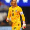 Woman Soccer Player Ashlyn Harris Diamond Paintings